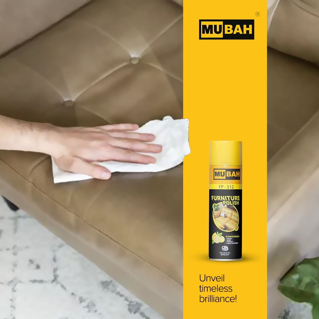 MUBAH Furniture Polish Spray 550ml