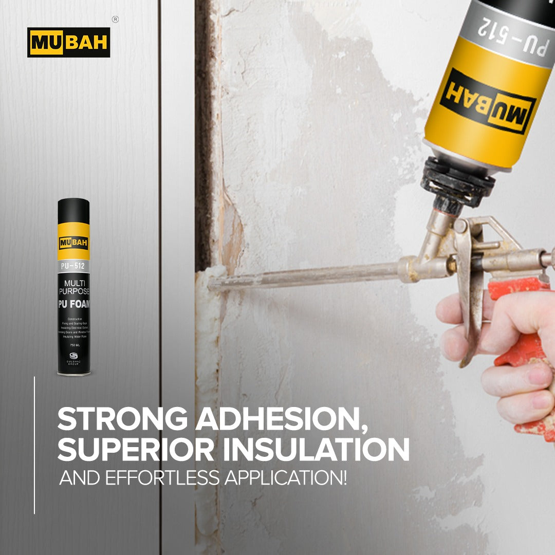 MUBAH PU Expanding Foam Spray 400ml - 750ml