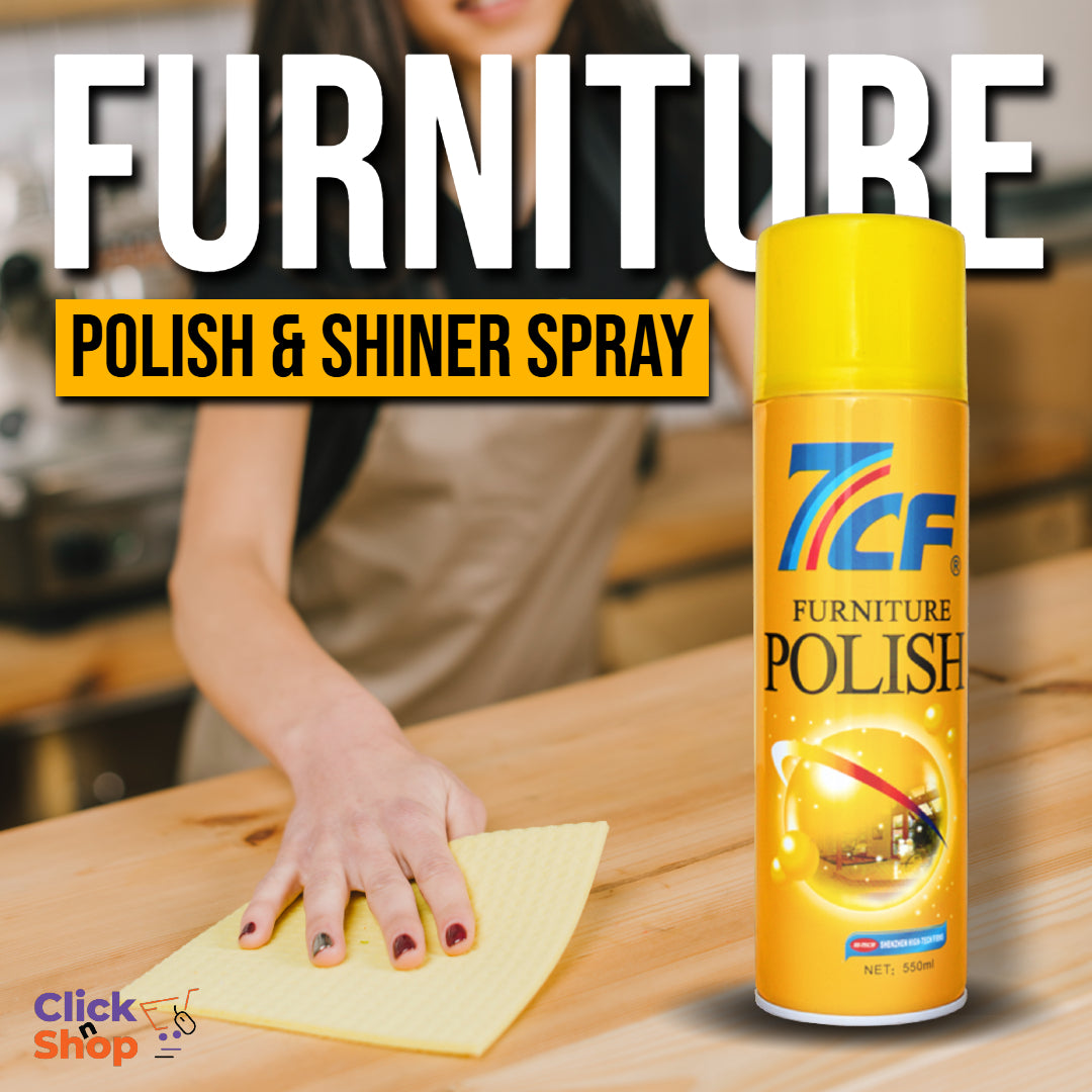 7CF Furniture Polish Spray 550ml