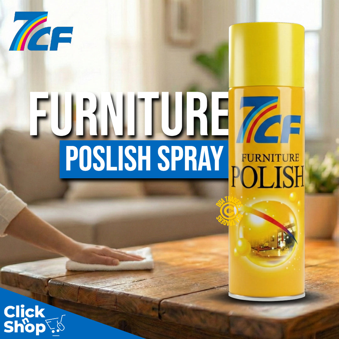 7CF Furniture Polish Spray 550ml