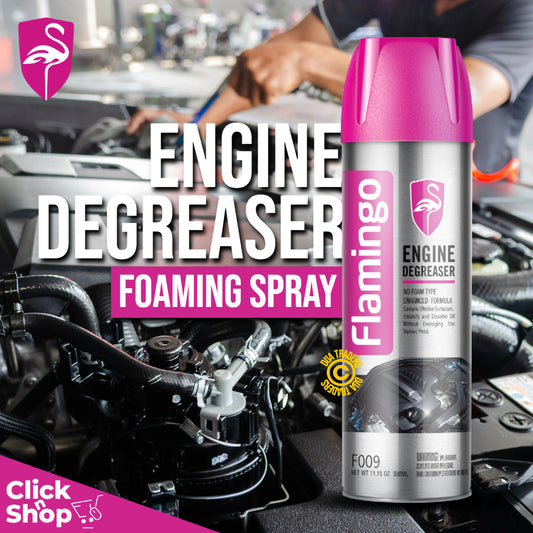 FLAMINGO Engine Degreaser Foam Spray