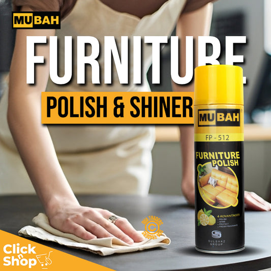 MUBAH Furniture Polish Spray 550 ml