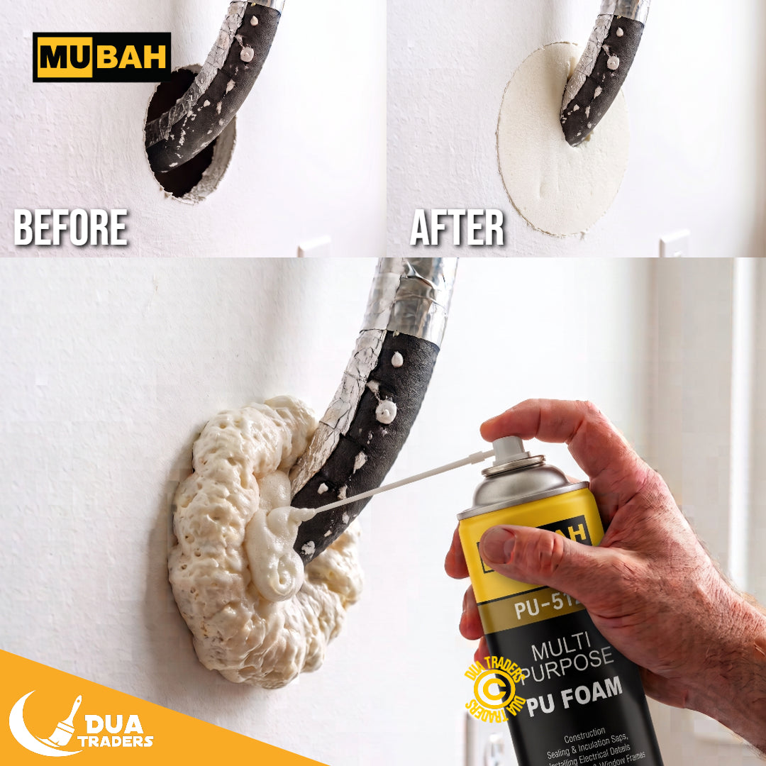 MUBAH PU Expanding Foam Spray 400ml - 750ml