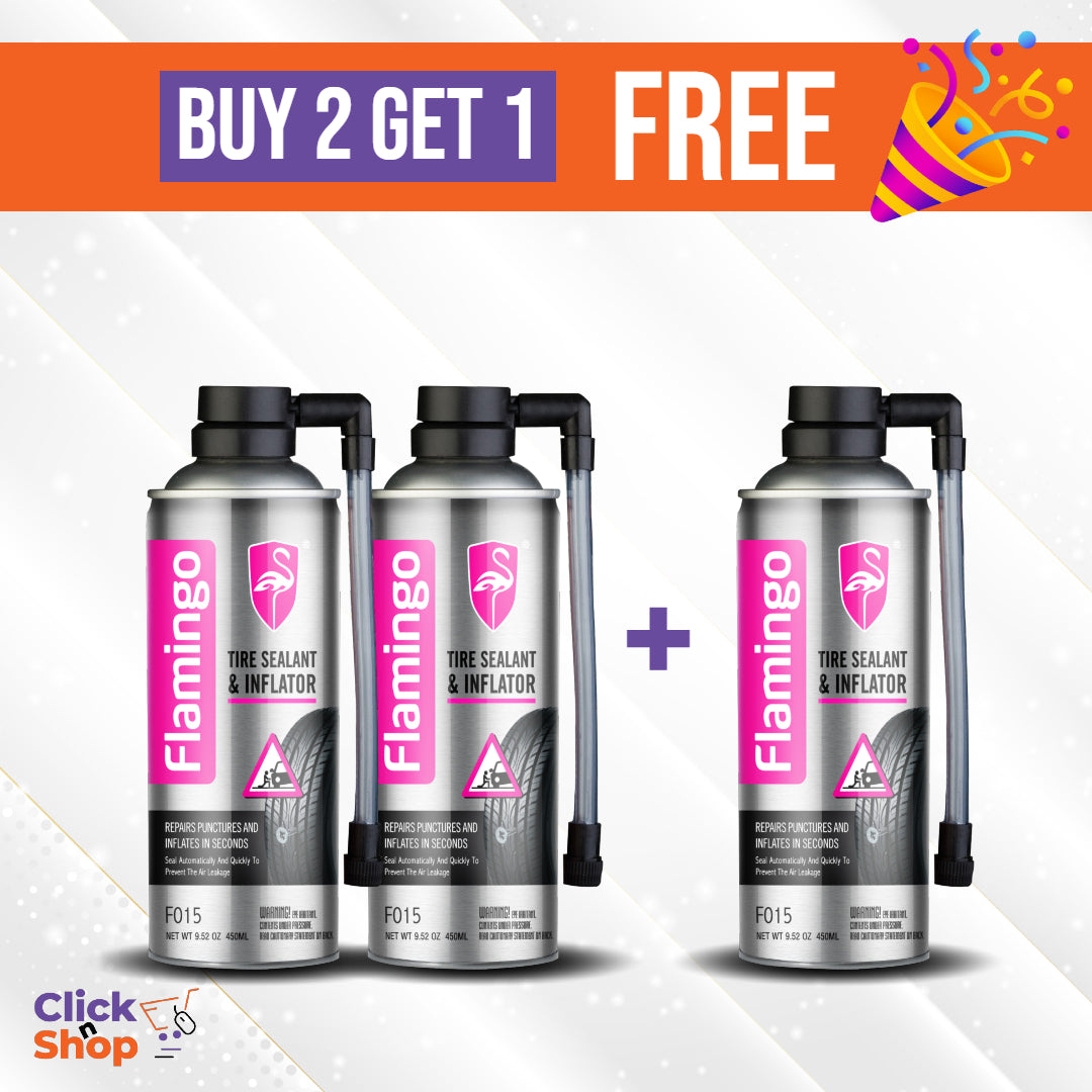 FLAMINGO Tire Sealant & Inflator