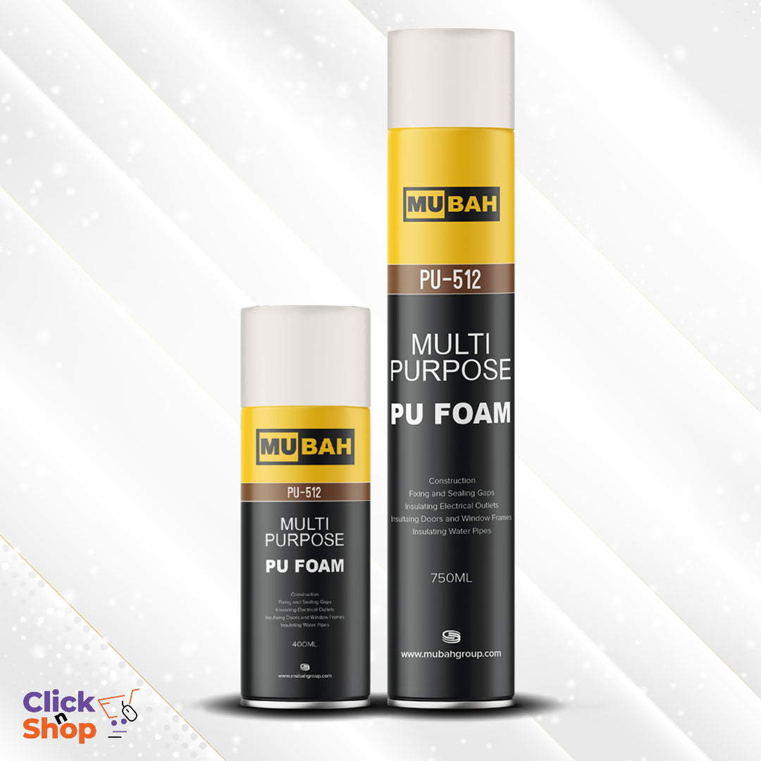 MUBAH PU Expanding Foam Spray 400ml - 750ml